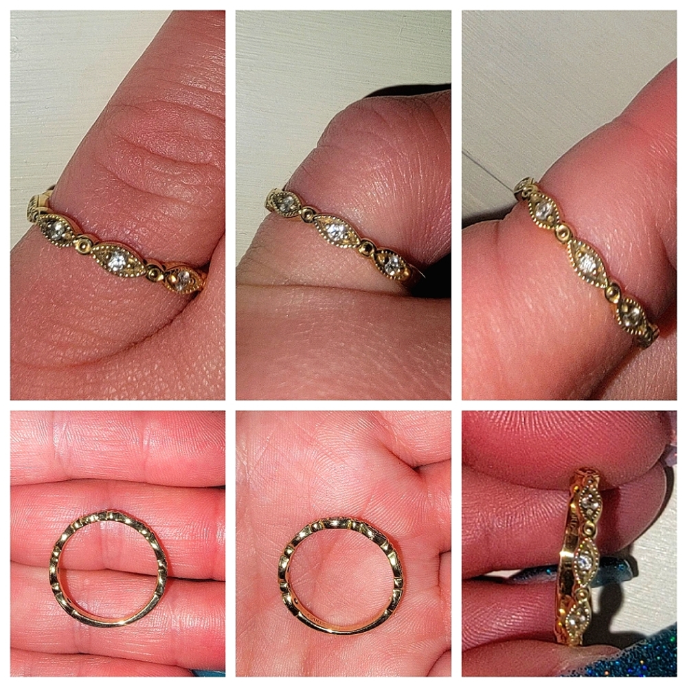 Wedding band 14k